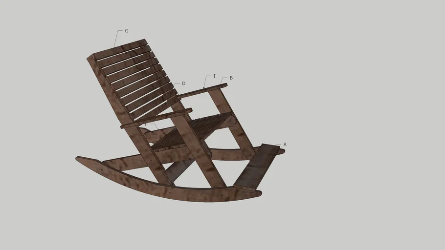 Rocking Chair | 3D Warehouse