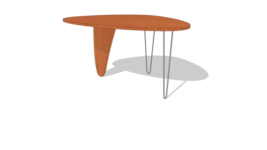 'Rudder' dining table by Isamu Noguchi