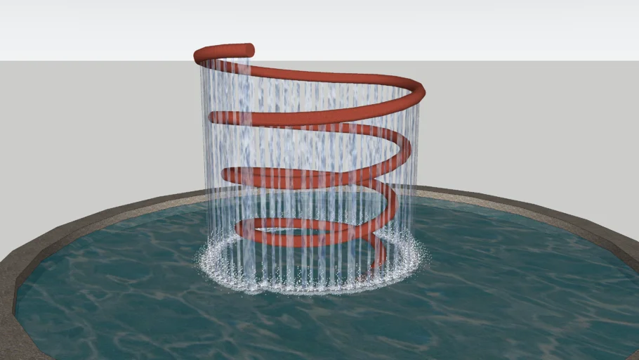 Spiral Water Feature