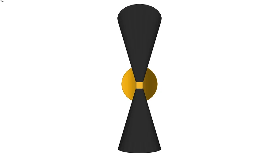 Hourglass Wall Sconce