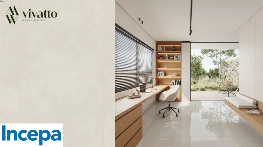 Urbano Cinza 90X90cm - Incepa Porcelanato