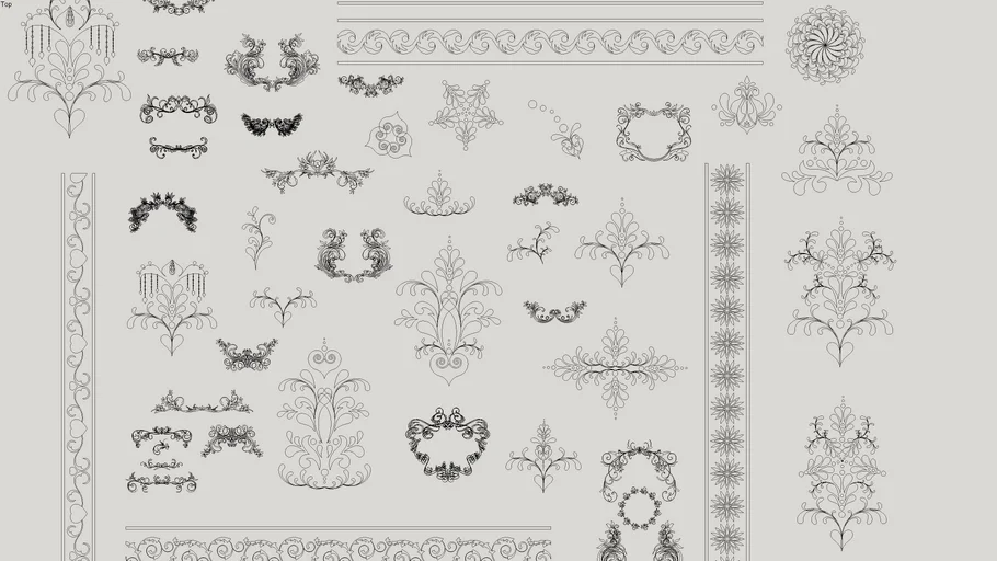 Molding 2d Vector