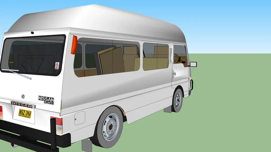 1983 NISSAN URVAN GLS