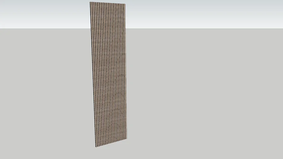 PAINEL RIPADO RED OAK