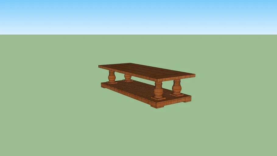 Wood Coffee Table