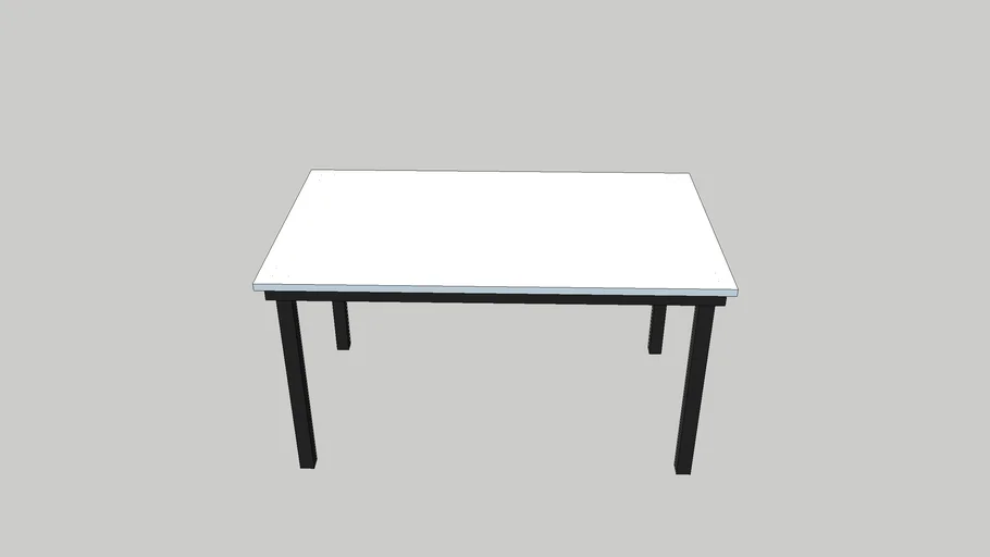 3' x 5' low poly studio table