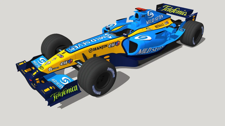 F1 2005 - Renault R25 - Fernando Alonso  