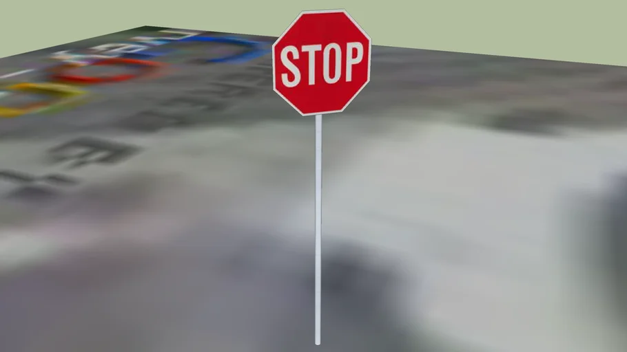 stop sign at St Albains Pl and Calle Real