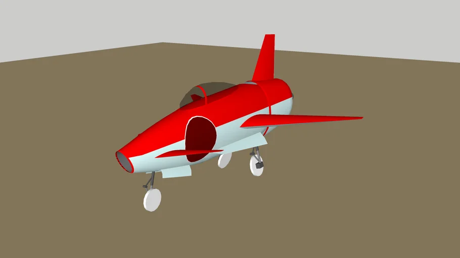 Breakable fighter plane must have rc] | 3D Warehouse