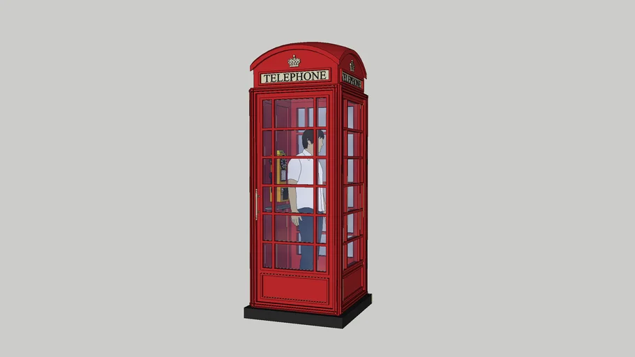 telephonebox 英式电话亭 电话亭