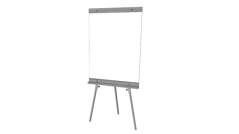 Standing whiteboard