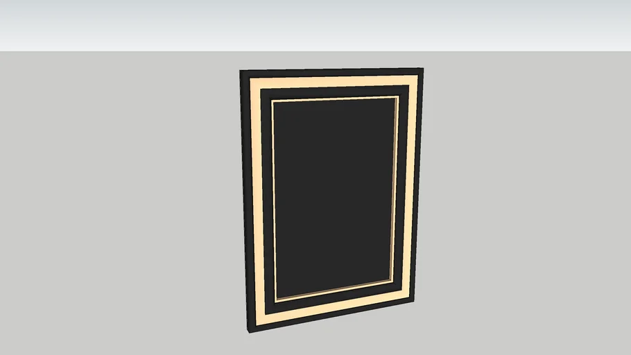 FRAME BLACK GOLD