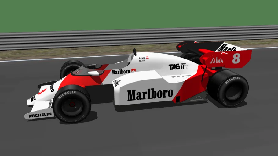 TAMEO WCT84 MCLAREN TAG MP4/2 1984 タメオTAMEO 1/43キット WCT84