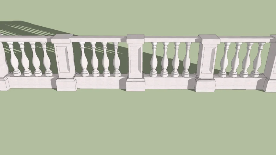 Balustrade, Baluster