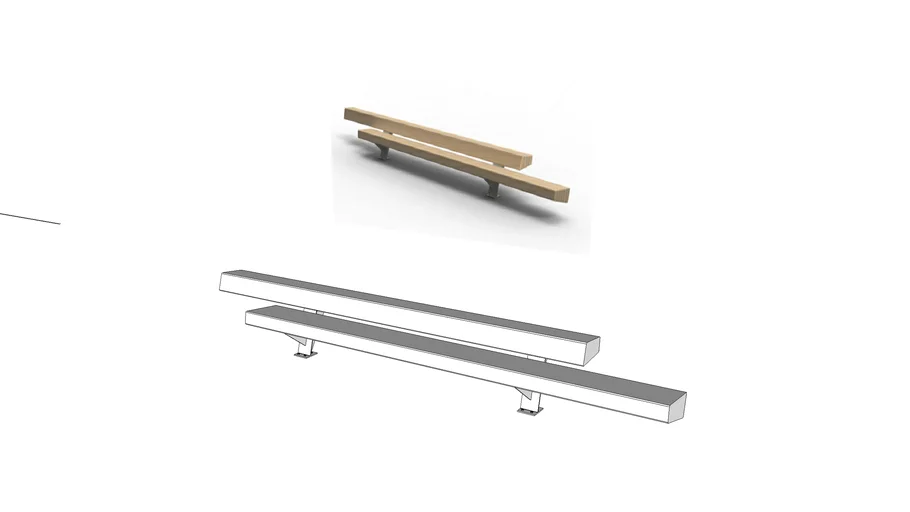 Landscape Forms Bench