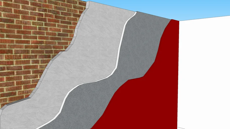 Detalle constructivo de pared