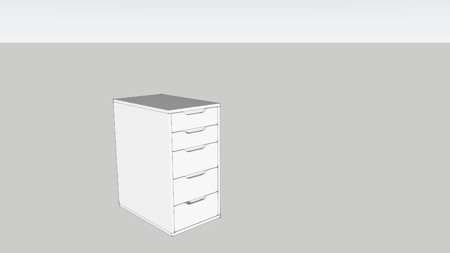 Dynamic IKEA ALEX Drawer Unit