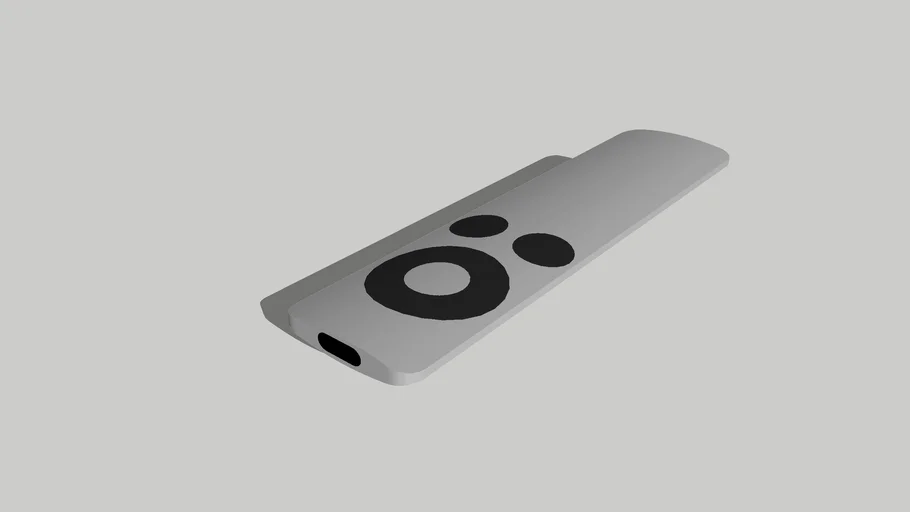 apple TV remote | 3D Warehouse
