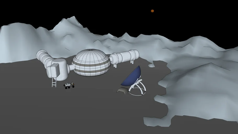 lunar base | 3D Warehouse