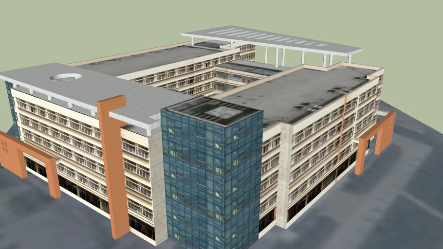 西南交大犀浦校区6号教学楼  NO.6 teaching building of Xipu campus,SWJTU