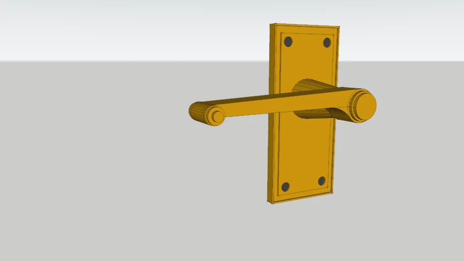 Brass Antique door handle