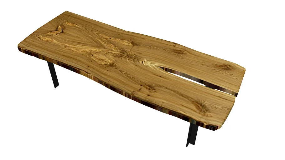 Live edge table
