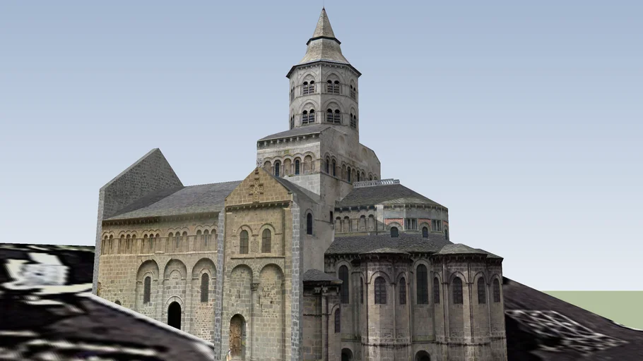 Basilique Notre-Dame d'Orcival, Puy-de-Dôme