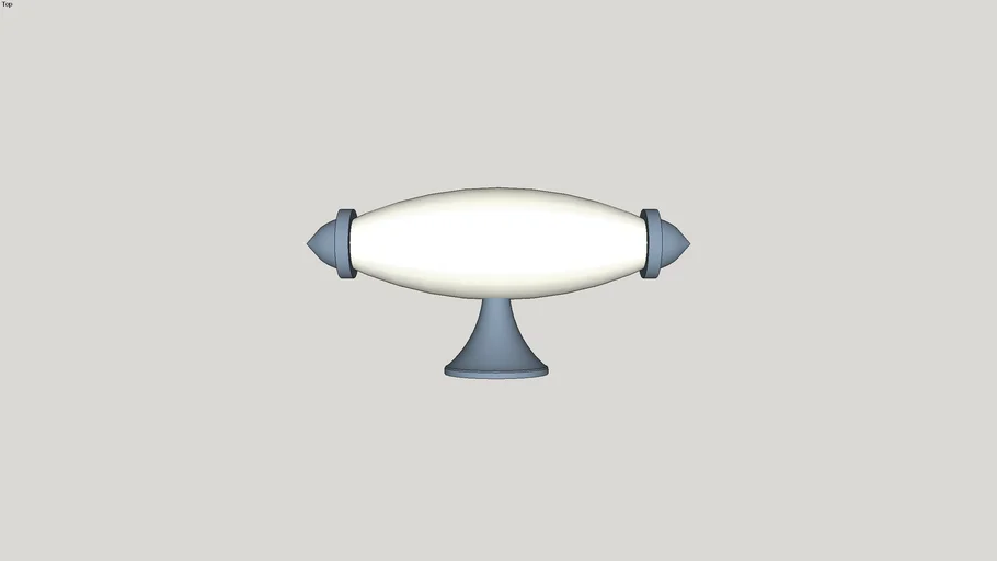 T-Grip Porcelain handle knob