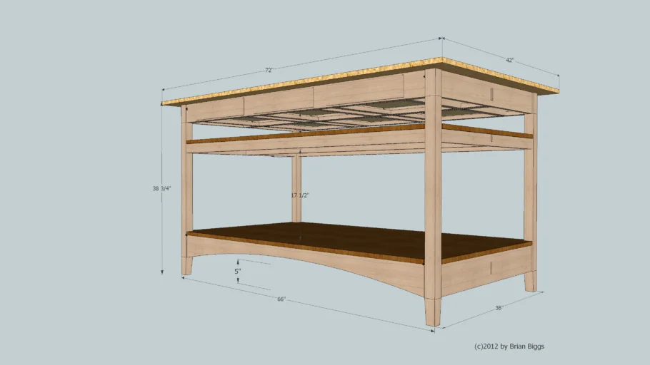 Sewing Room - Cutting Table