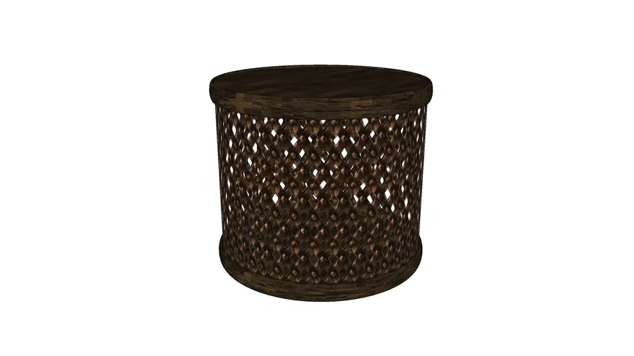 Restoration Hardware - Bamileke King's 28" Side Table