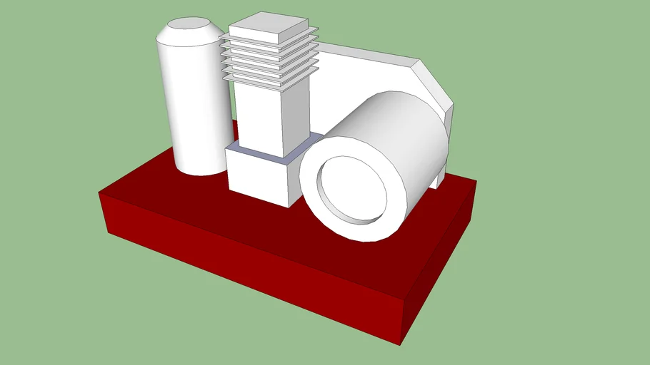Gas Compressor | 3D Warehouse