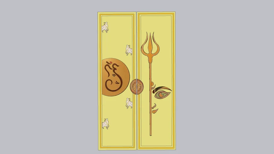 Pooja door