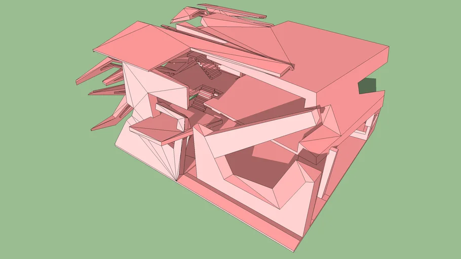 A desconstrutivist Restaurant Design!