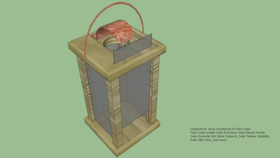 Basic Barn Lantern Drawing