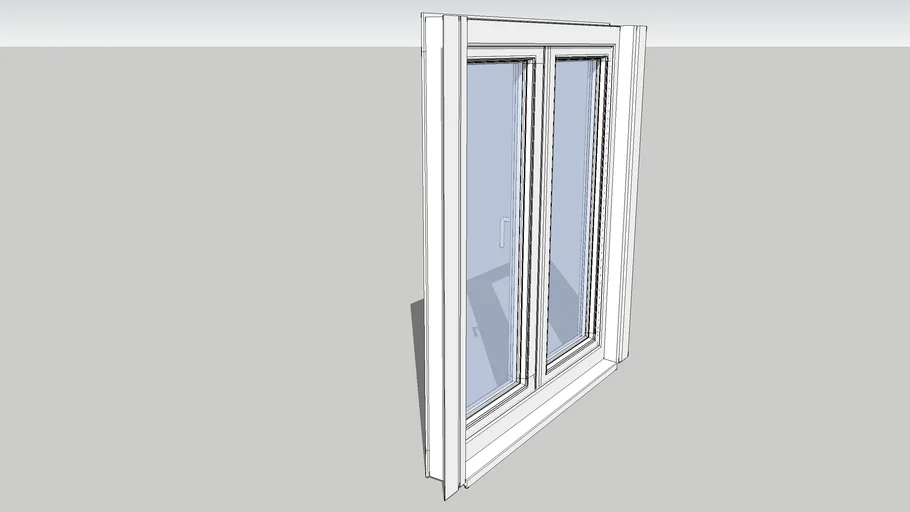 double sided window | 3D Warehouse