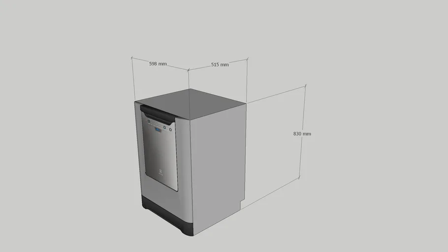 Lava-Louças Inox 14 Serviços (LV14X)