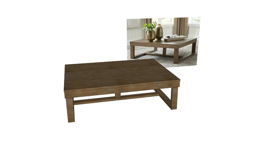 Cariton Coffee Table ASHLEY | 3D Warehouse
