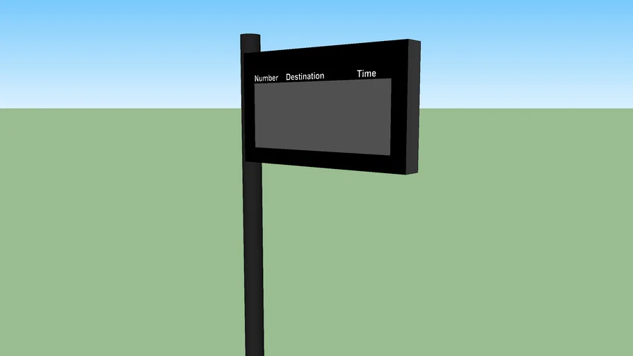 Essex TimeTable board