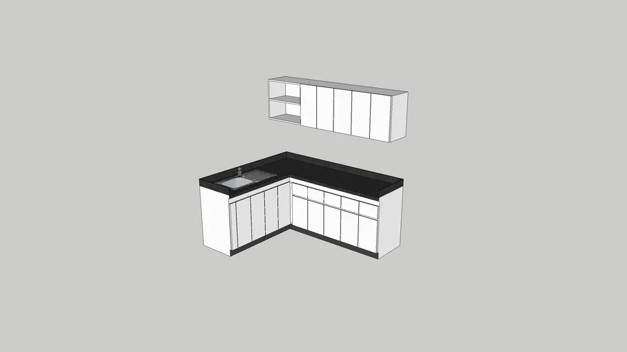 L-Shape Pantry Unit