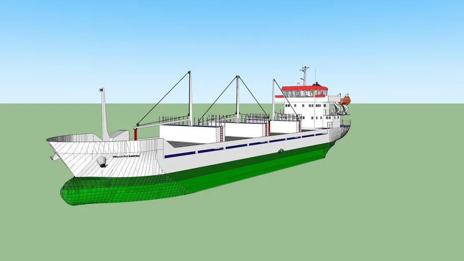 Cargo ship Reefer | 3D Warehouse