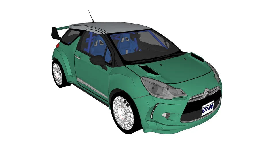 Citroen DS3 Rally Car