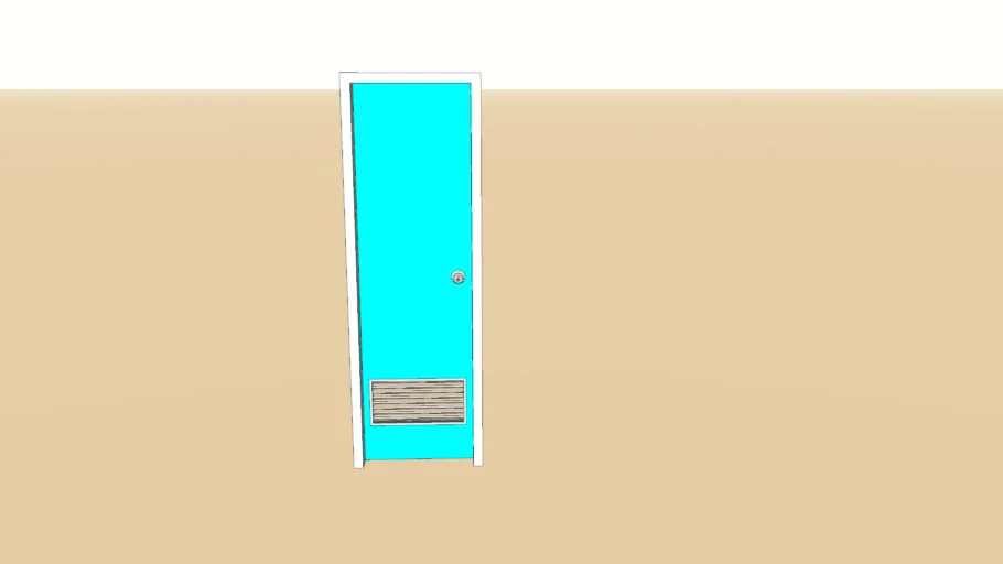 pintu kamar mandi buka kiri