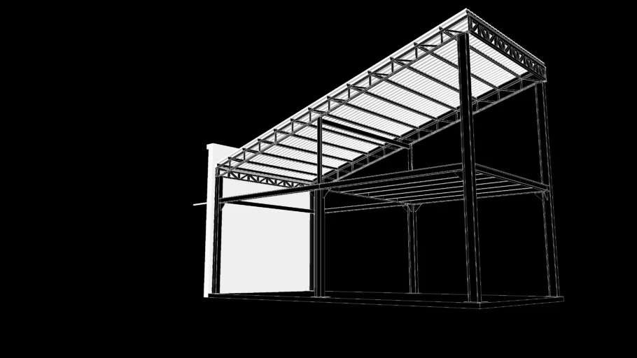 ESTRUCTURA DE ACERO PROPUETA PARA LOCAL COMERCIAL