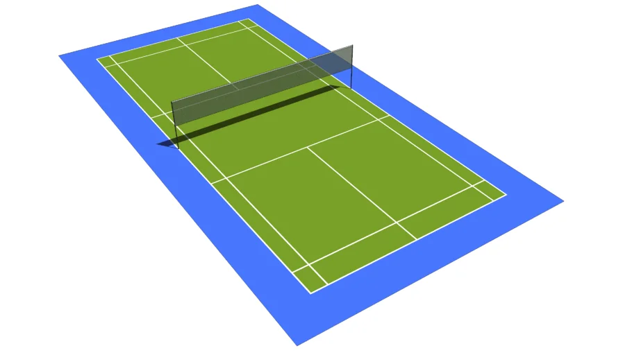 Standard Badminton Court
