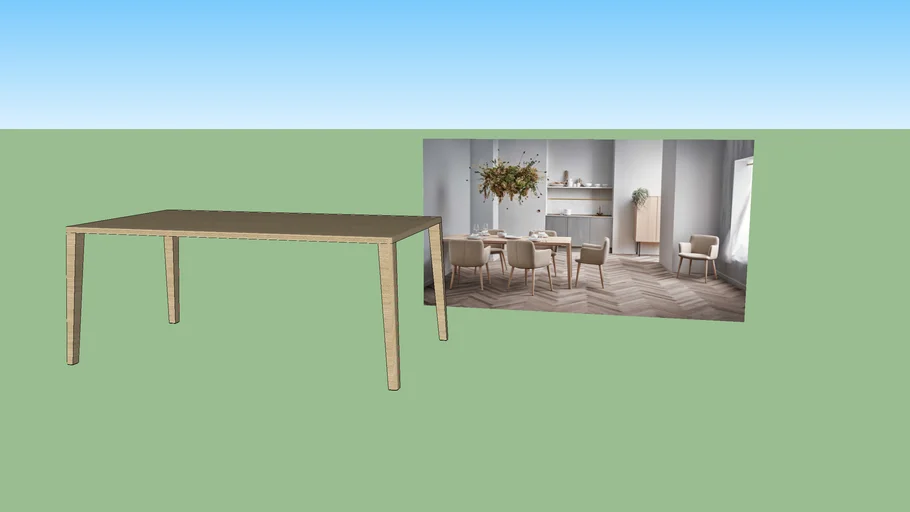 Graceful Dining Table