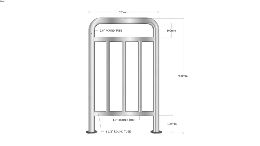 RAILINGS FOR A PWD PERSON | 3D Warehouse
