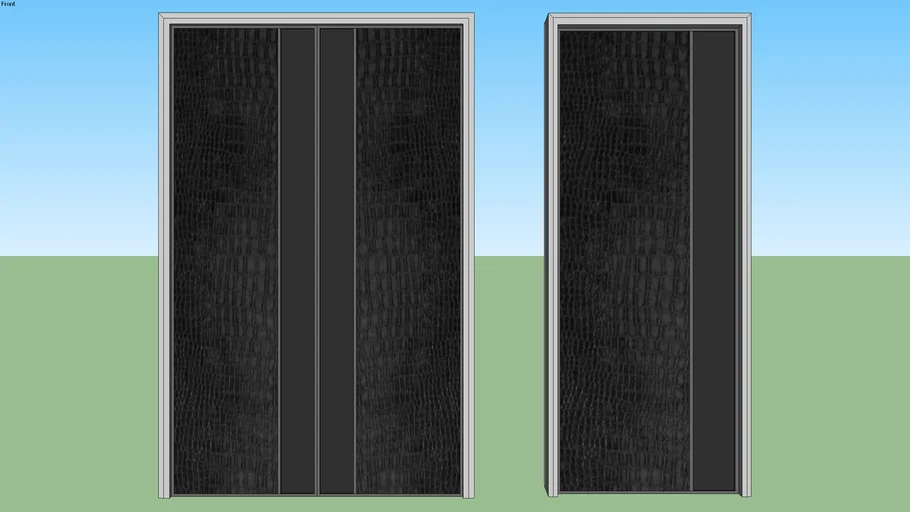 Leather Door