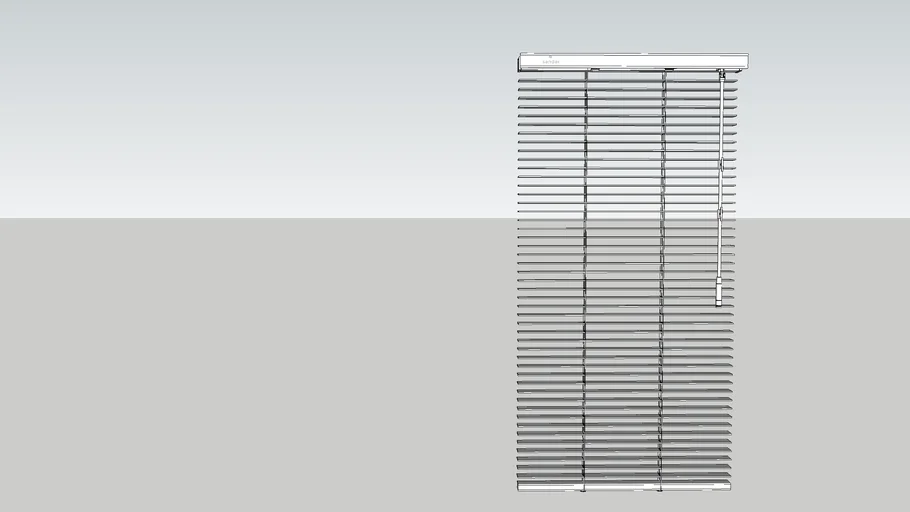 Wooden Blinds Standart 25mm One Pole System by Sandei Blinds