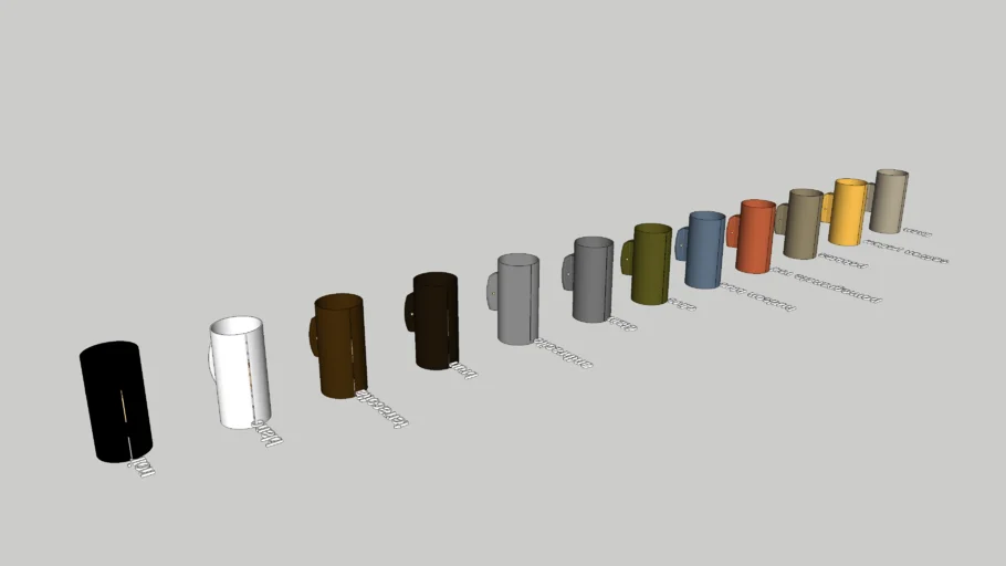 Snoc Evolution • Cylindrical outdoor wall light with slot [1842]