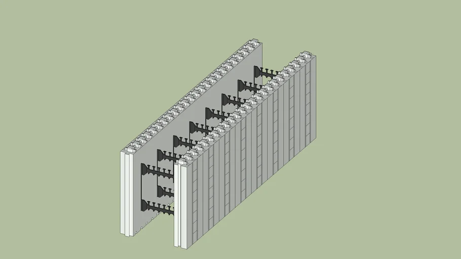 LiteForm ICF 8 inch Straight Block